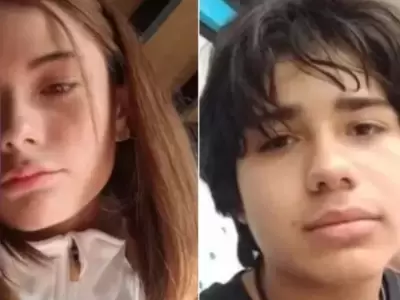 Paloma y Josu� fueron encontrados sin vida en un escampado de Florencio Varela. Fuente: archivo web
