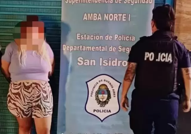 Rial nuevamente detenida este mi�rcoles 5 de febrero a la madrugada.