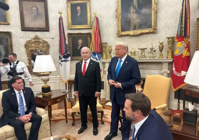 Donald Trump y Benjam�n Netanyahu.