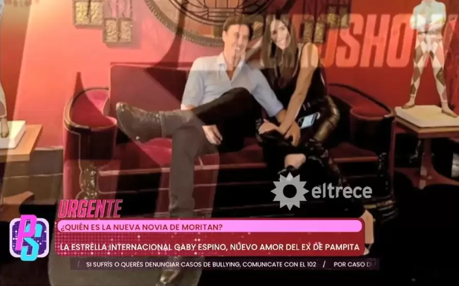 Roberto Garc�a Morit�n y Gaby Espino.