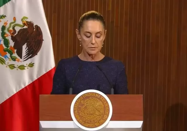 Sheinbaum dej� frases: "Cualquier intenci�n de afectar nuestro derecho de ser una tierra soberana, se topar� con un pueblo que sabe luchar".