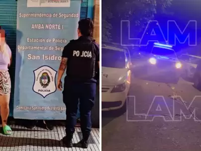 Rial qued� detenida por participar de un robo en Villa Adelina.