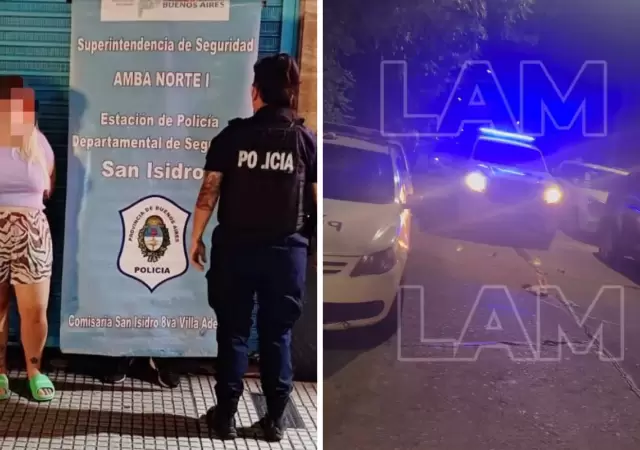 Rial qued� detenida por participar de un robo en Villa Adelina.