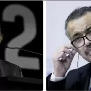 El presidente Milei va por la cabeza del director de la OMS
