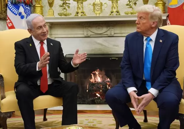 Despu�s del revuelo desatado hace menos de dos d�as, hoy el magnate fue m�s a fondo con Gaza.