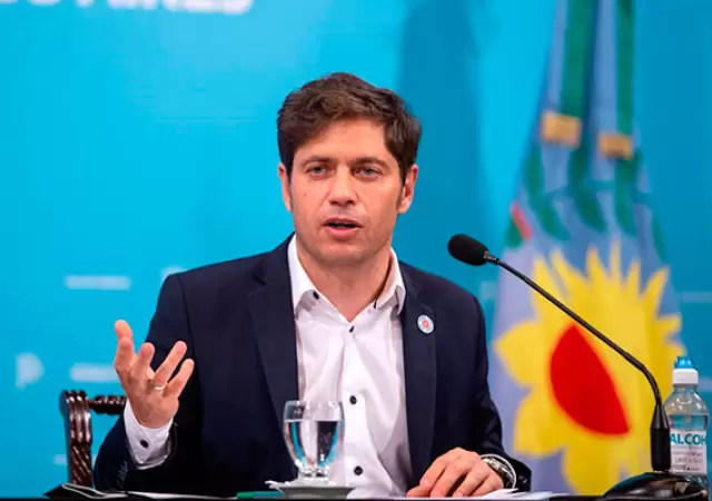 Axel Kicillof, gobernador de la provincia de Buenos Aires.