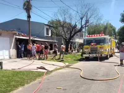 Incendio en Campana