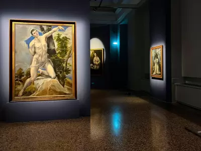 El martirio de San Sebasti�n de El Greco
