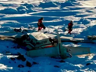 Tragedia en el aire: hallan el avi�n desaparecido en Alaska, sin sobrevivientes