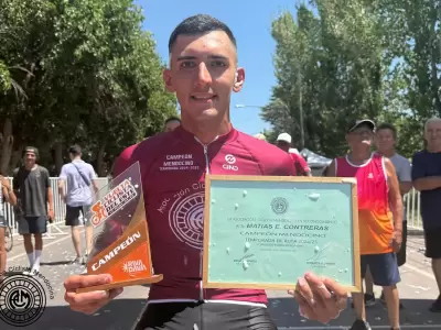 Mat�as Contreras, campe�n de la categor�a Elite