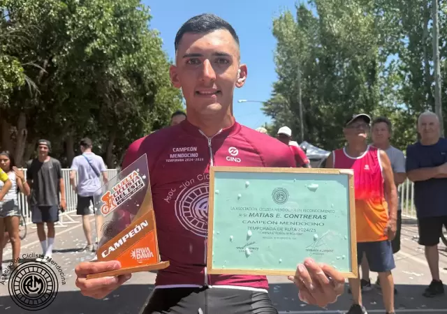 Mat�as Contreras, campe�n de la categor�a Elite
