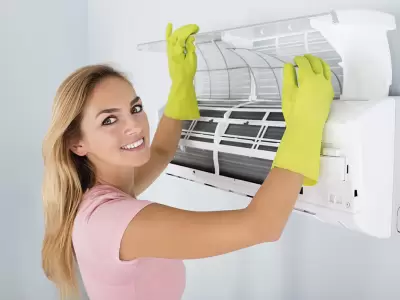 Hay cierto mantenimiento del aire acondicionado que es f�cil de hacer.
