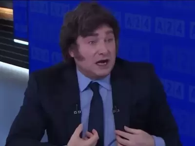 Javier Milei, en di�logo con Laje.