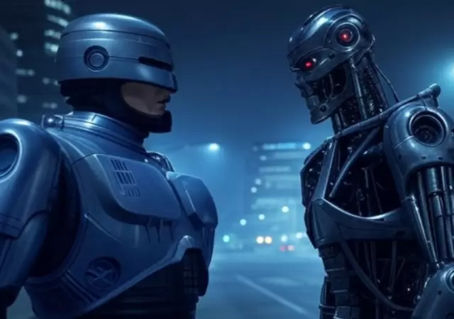 El combate entre ambos ser�a dur�simo. RoboCop deber�a ser muy ingenioso para triunfar.