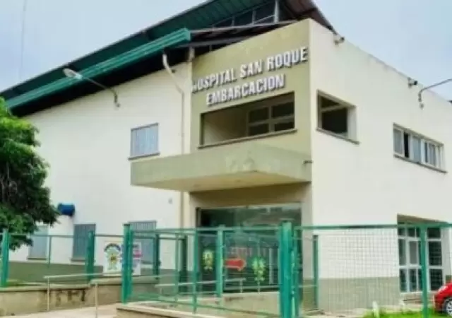 Hospital de Embarcaci�n en la provincia de Salta.