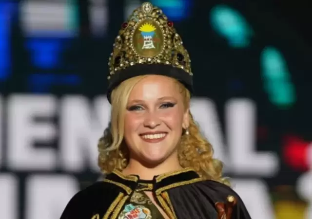 Mara Camila Sez, reina de la Vendimia de Junn 2025.