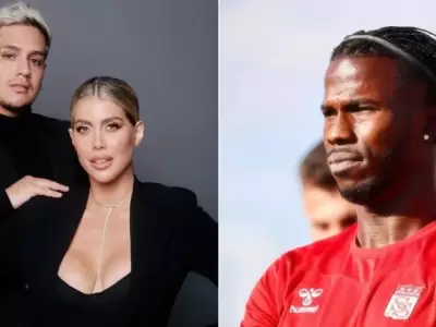 Kennys Palacios, Wanda Nara y Keita Bald�.