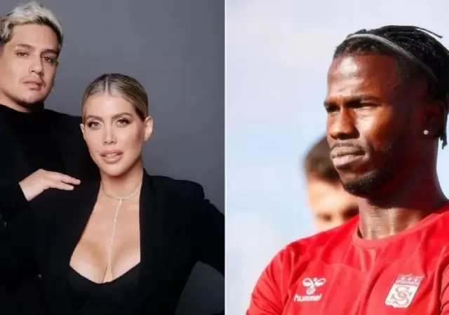 Kennys Palacios, Wanda Nara y Keita Bald�.