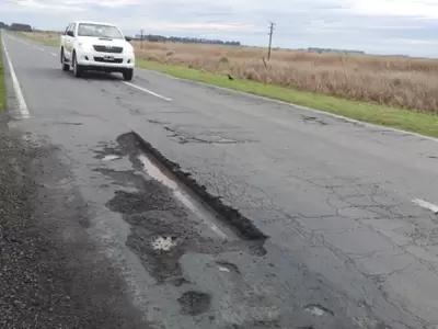 Rutas destruidas.