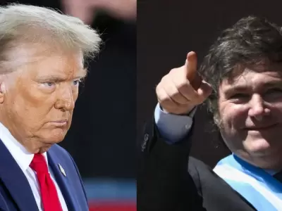 Milei, pese a su marcada postura de acercamiento a la administraci�n trumpista, no qued� afuera de la onda expansiva de la guerra comercial.