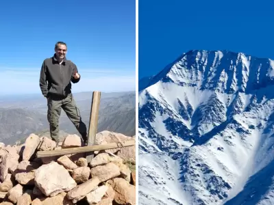 Fernando era un escalador avezado y no era la primera que sub�a al cerro El Plata.