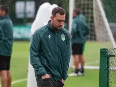 Mat�as Mariotto, presidente de Banfield.