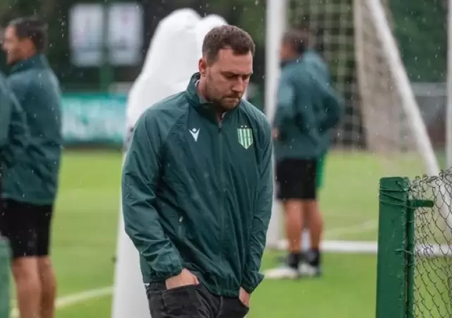 Mat�as Mariotto, presidente de Banfield.