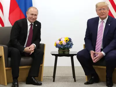 Vladimir Putin y Donald Trump.