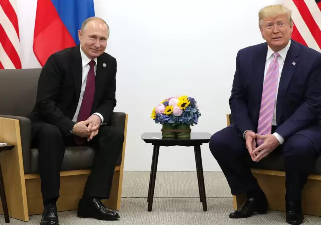Vladimir Putin y Donald Trump.