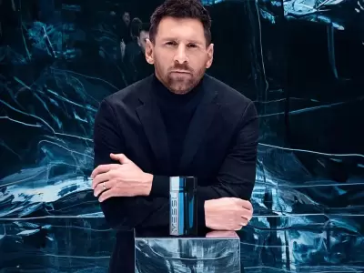 Leo Messi lanz� su fragancia.