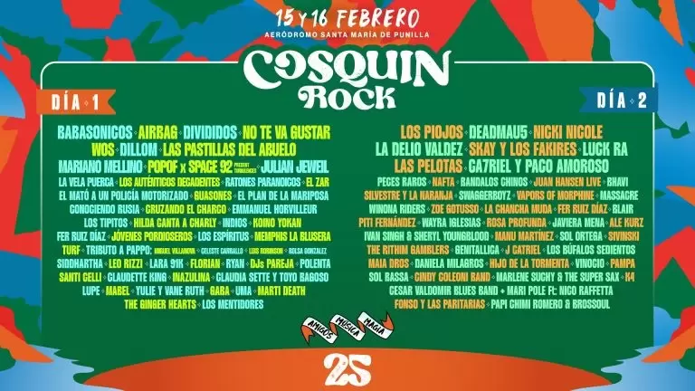 COSQU�N ROCK 2025.