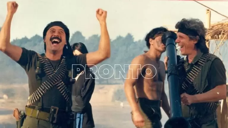 En el rodaje de Los extermineitors (1989).