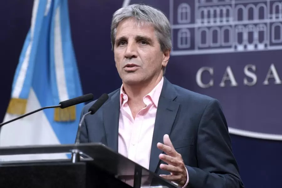 Luis Caputo, ministro de Econom�a de la Naci�n.