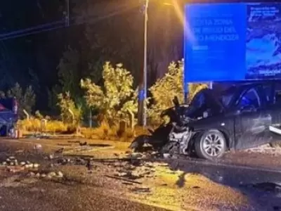 Dos personas fallecieron en un violento accidente de tr�nsito en San Mart�n/