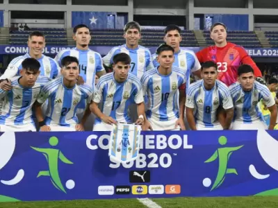 La Selecci�n argentina Sub 20