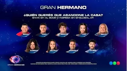 Nominados para dejar la casa más famosa del país.