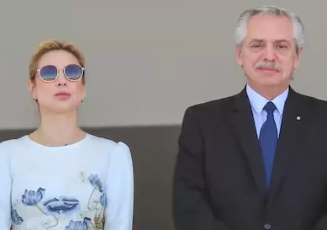 Fabiola Ya�ez y Alberto Fern�ndez
