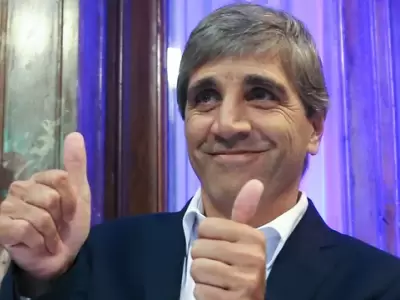 Luis "Toto"Caputo, minimiz� el tema "criptogate"/