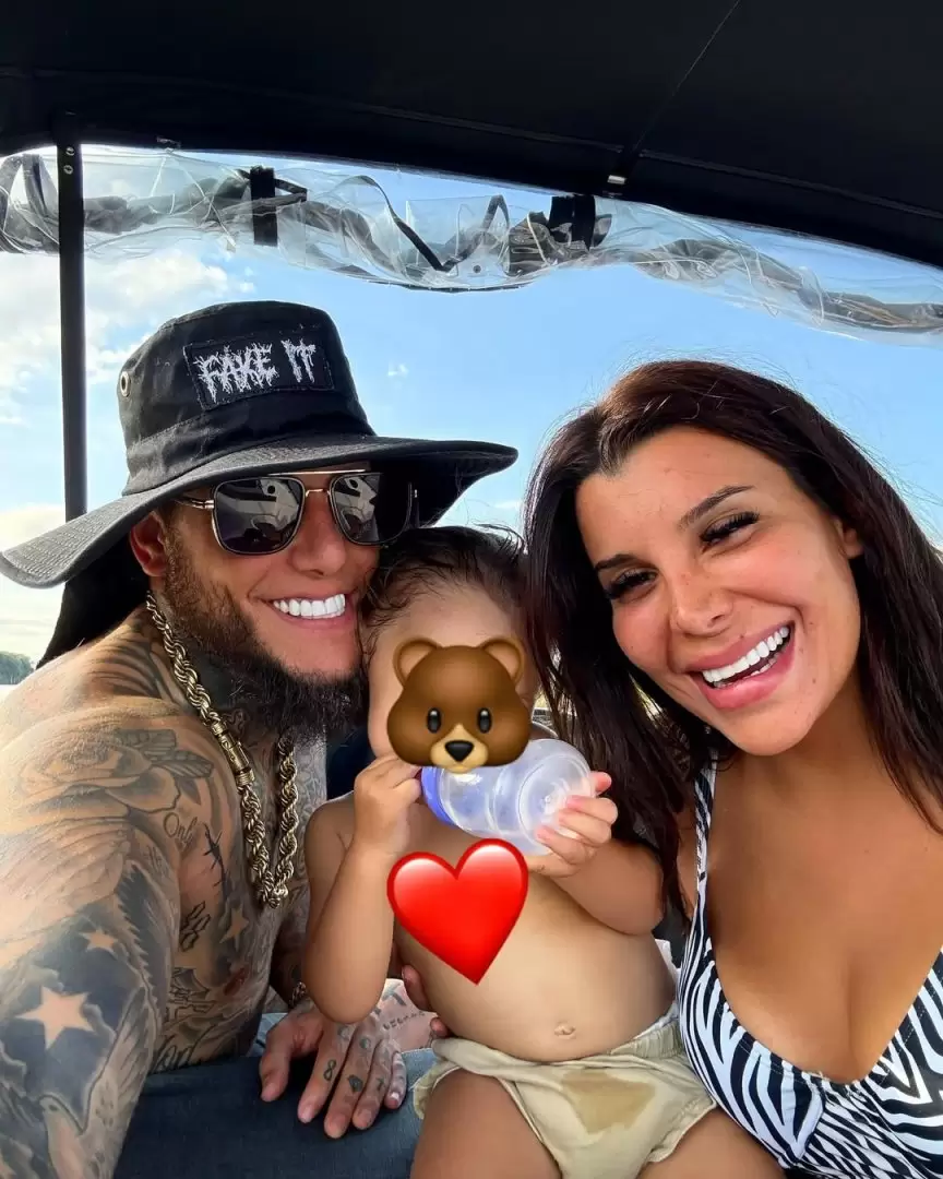 Lujosa fiesta de cumplea�os de los Caniggia.