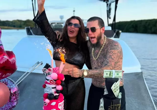 Los Caniggia celebraron su cumplea�os n�mero 32 a bordo de un yate.