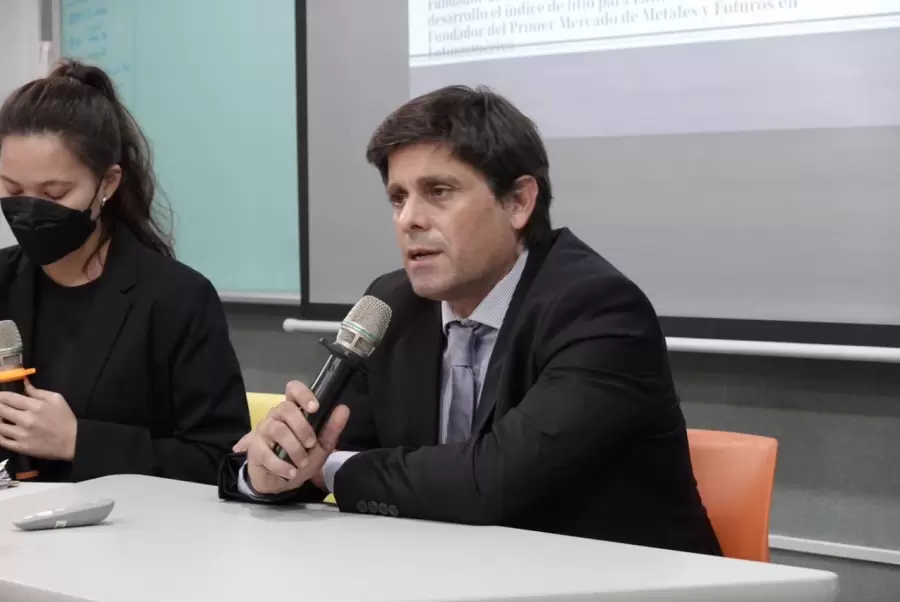 Pablo Rutigliano, CEO de Atómico 3, una criptomoneda respaldada por la producción de litio. (Foto: archivo web)
