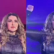 En su propio show: así una cantante pidió auxilio por violencia de género