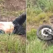 El "Chino" Maidana sufri� un grave accidente de tr�nsito, mientras conduc�a su moto