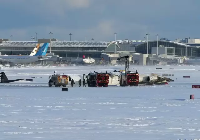 Avion estrellado en Canada
