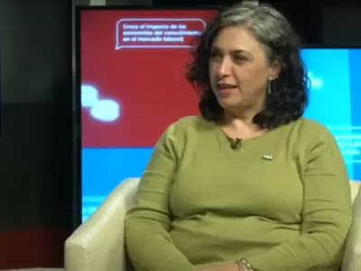 Carina Farah, la economista que fue precandidata a intendenta de la Ciudad de Mendoza por el espacio Eleg� 502 D del PJ.