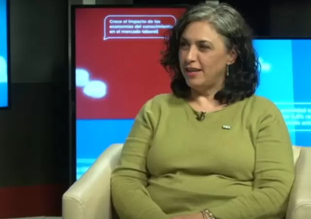 Carina Farah, la economista que fue precandidata a intendenta de la Ciudad de Mendoza por el espacio Eleg� 502 D del PJ.