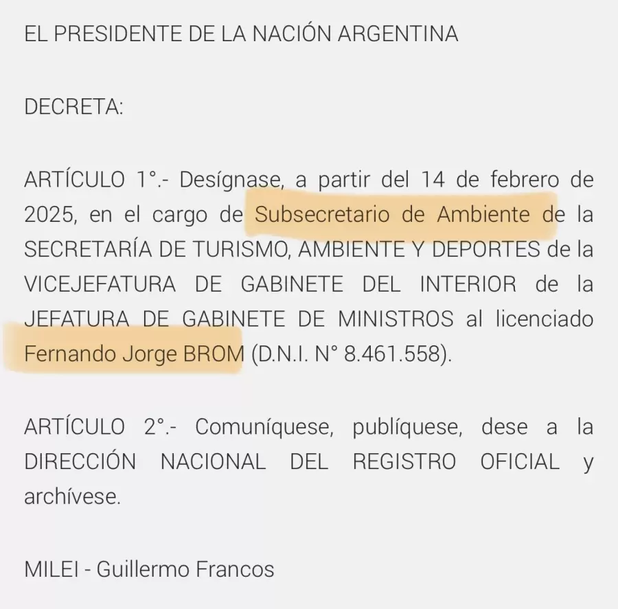 Bolet�n oficial