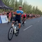 Tomás Moyano brilla en la cuarta etapa de la Vuelta de Mendoza