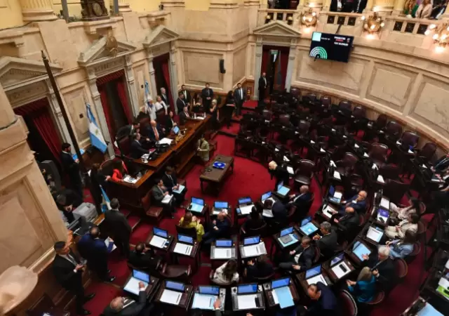 La �ltima sesi�n en el Senado revel� que el Gobierno puede mantener cierto liderazgo a trav�s de alianzas. (Foto: NA)