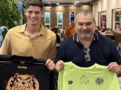 Orlando Gill y Jos� Luis Chilavert, dos generaci�n y un mismo amor por el arco.